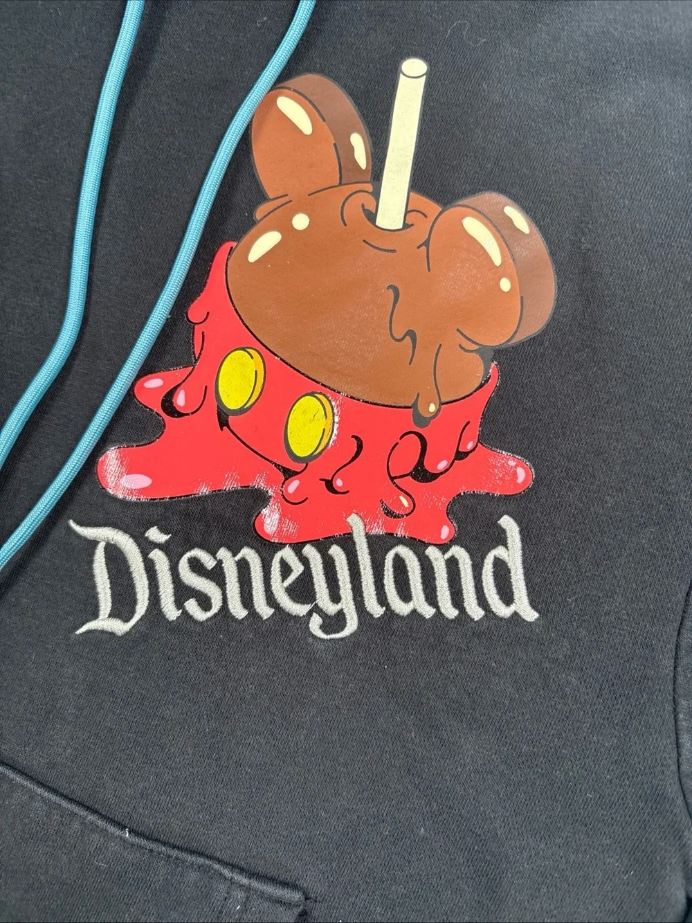 Disney Parks Disney Eats Black Crewneck Sweatshirt with Colorful Treat Graphics